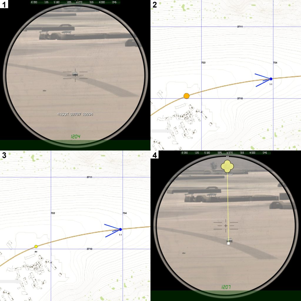 VBS virtual experimentation Laser Range Finder