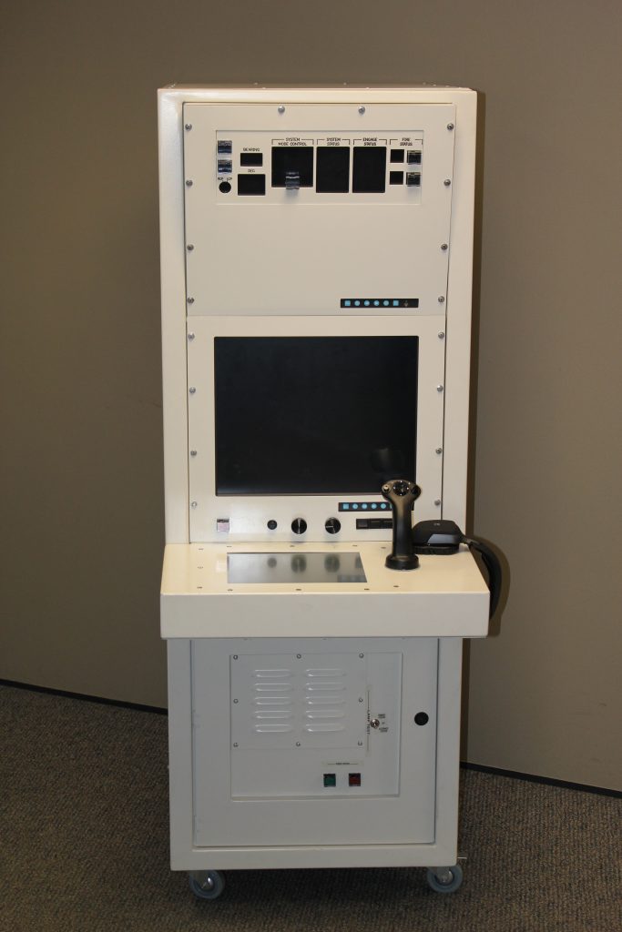 close-in weapons trainer New Zealand Navy gunnery simulator