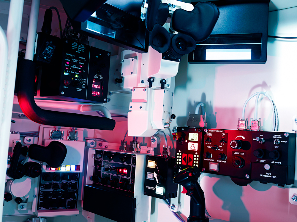 Turret crew compartment