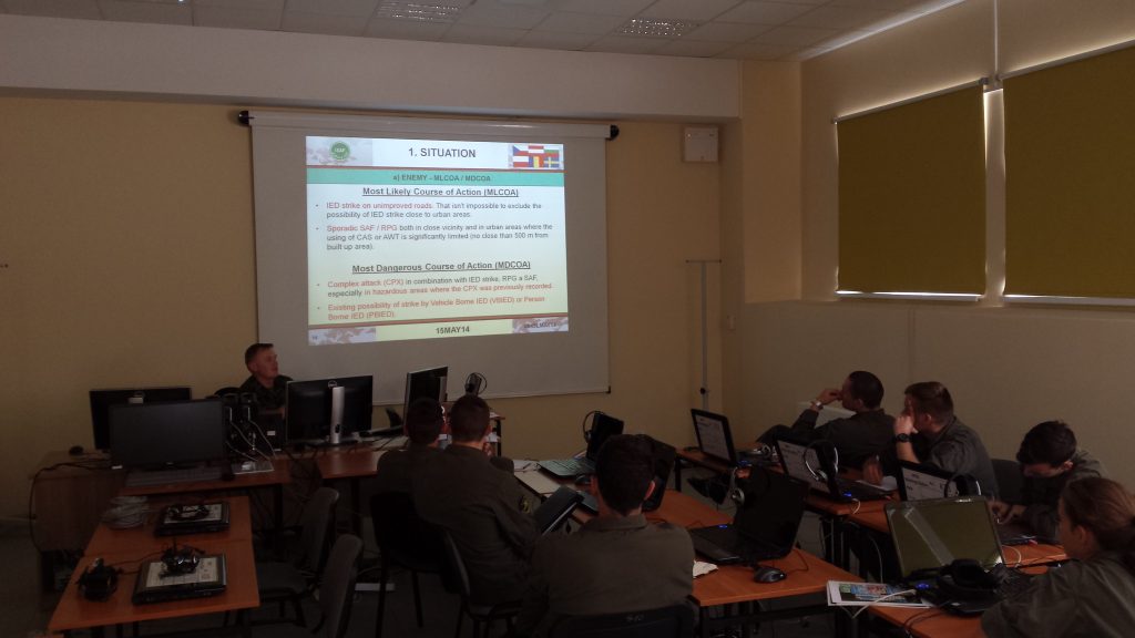 VBS virtual gaming training army simulation games