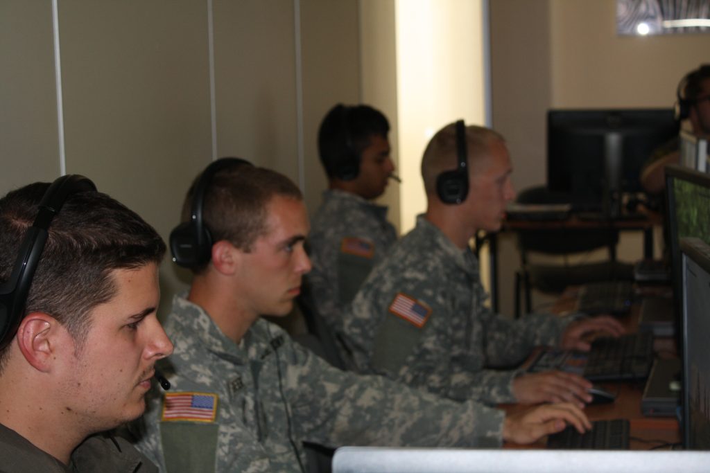 VBS virtual gaming training army simulation games
