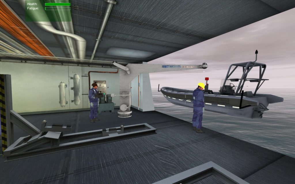 Practice RHIB deployment in safe, virtual environment