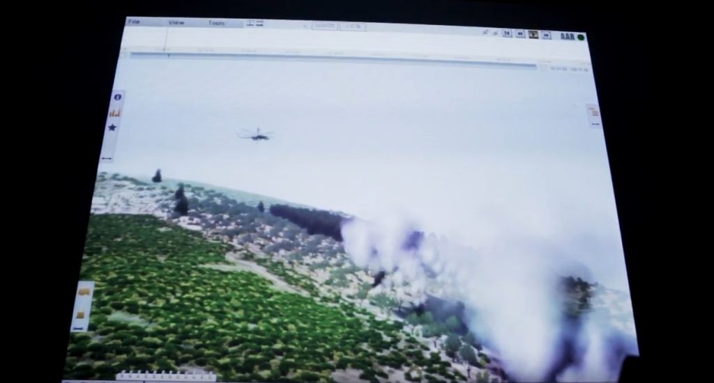 The Italian Forestry Corps uses VBS3 for the system using the Tiger fire propagation model