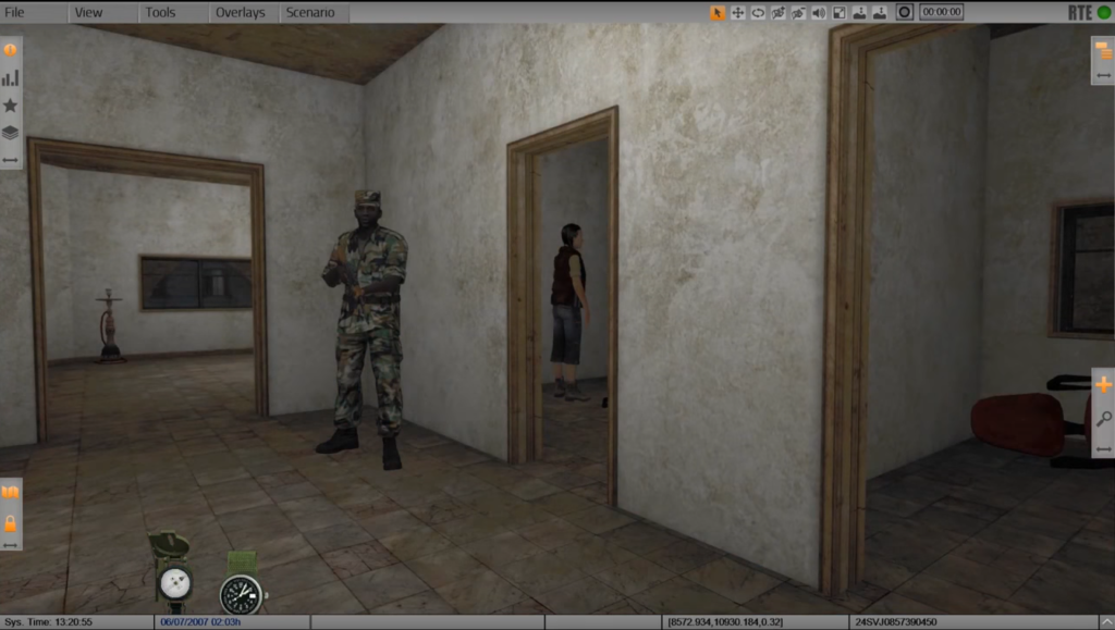 VBS3 cyber security training for special operations military simulation training