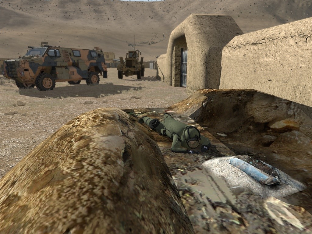 Counter IED in VBS3 Counter IED Route Clearance Military Simulation Training