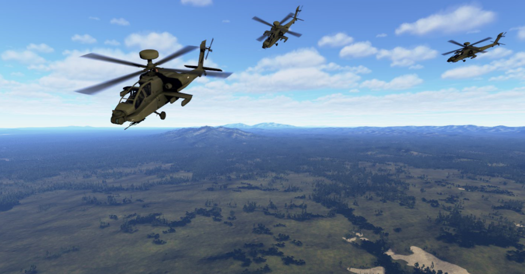 VBS Blue IG is a 3D virtual open world simulation and whole-earth image generator for military training