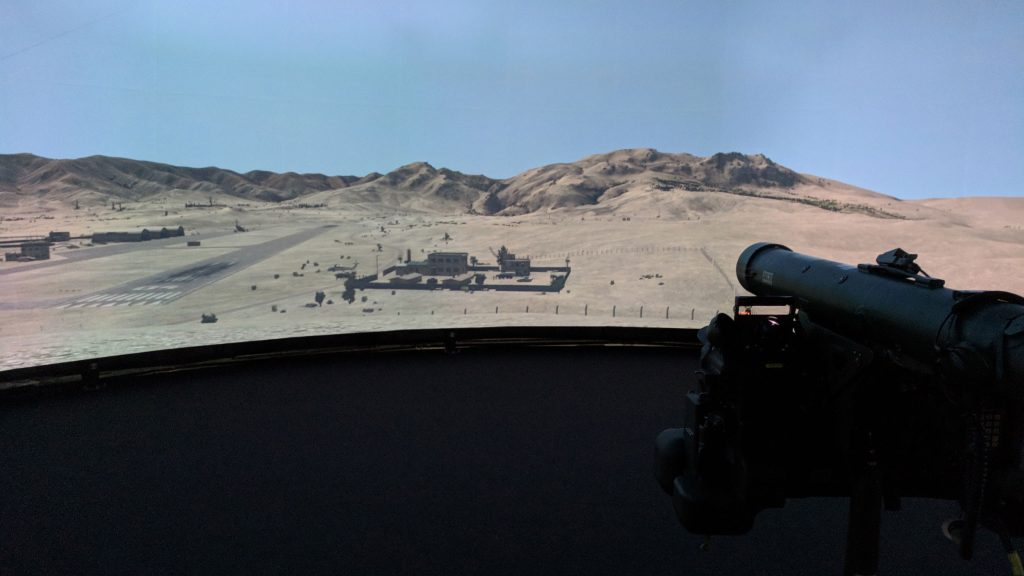 VBS3 and VBS IG image generation virtual environment multichannel dome display