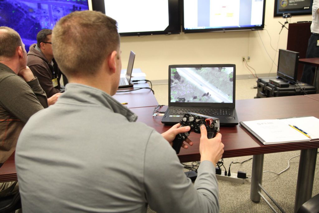 FLIRSIM uses VBS3 and its robust model library to create living cities