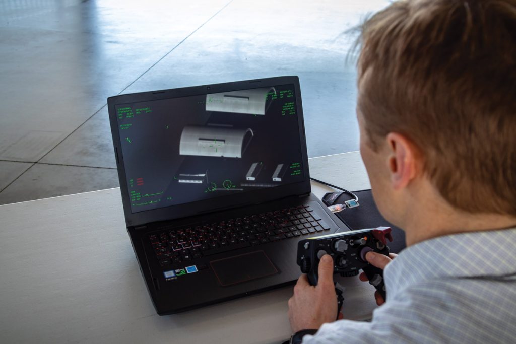 FLIRSIM provides accurate systems modeling and connects the hand control unit with VBS