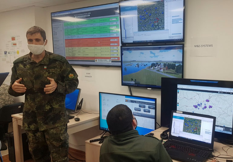 CMDR COE used VBS as part of its Crisis Management and Disaster Response Exercise Planners training course.