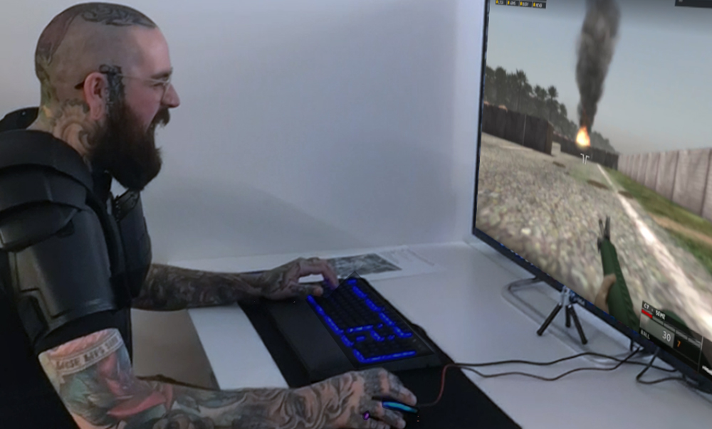 VBS4 integrated with ARAIG Battle Suit